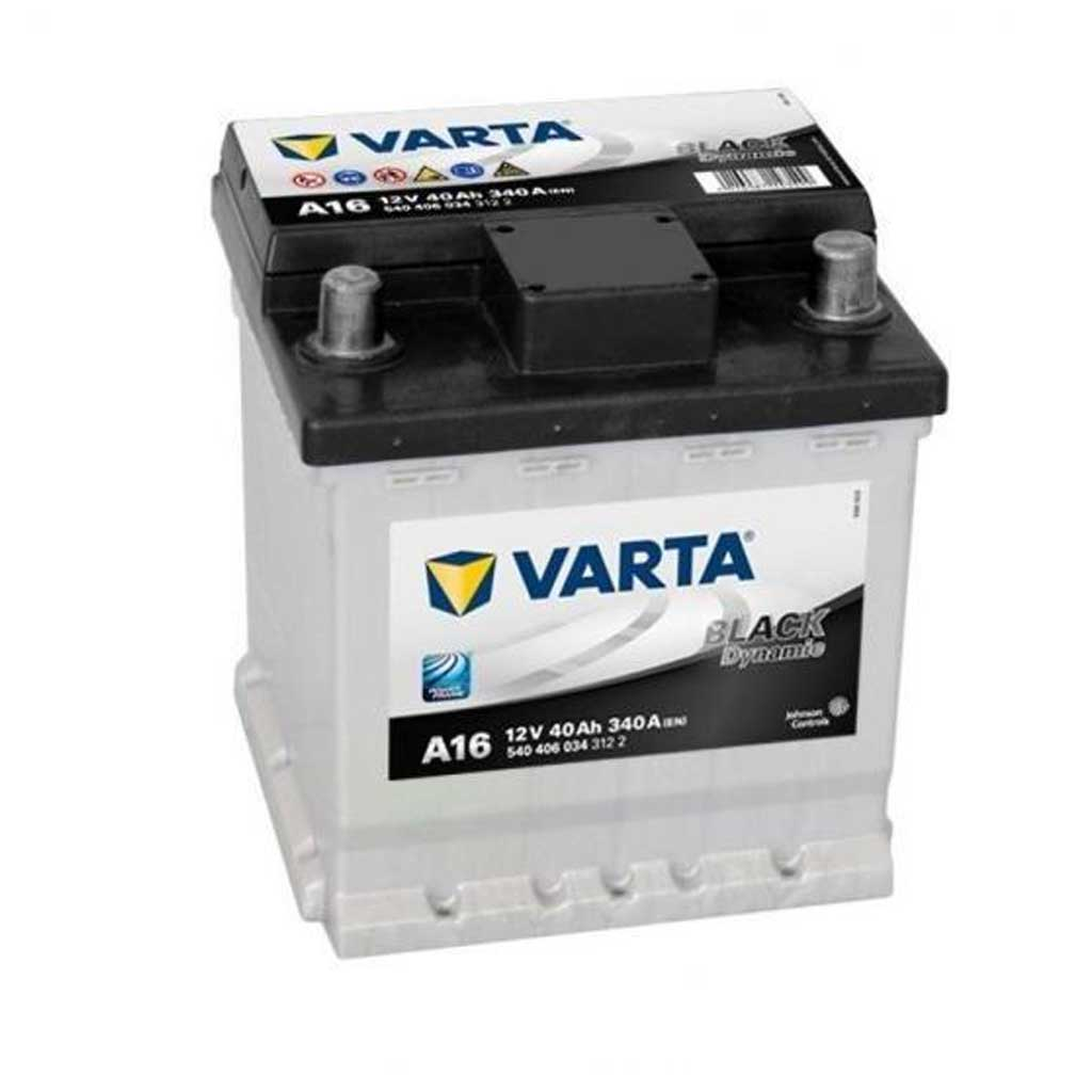 Varta Black Dynamic A16 akkumulátor, 12V 40Ah 340A J+ EU, Punto